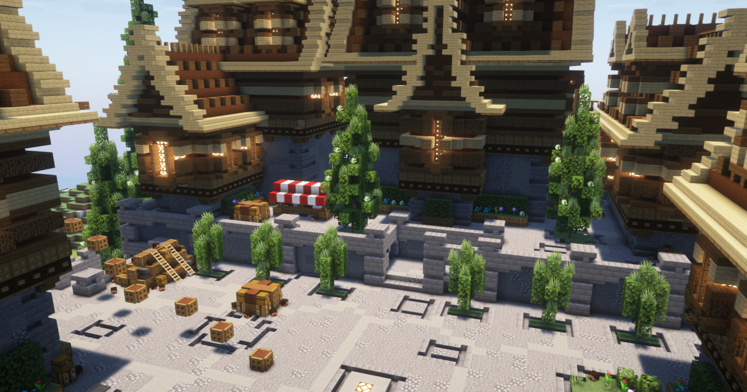 Classic Medieval - Server Spawn on voxel.shop - Minecraft Builds