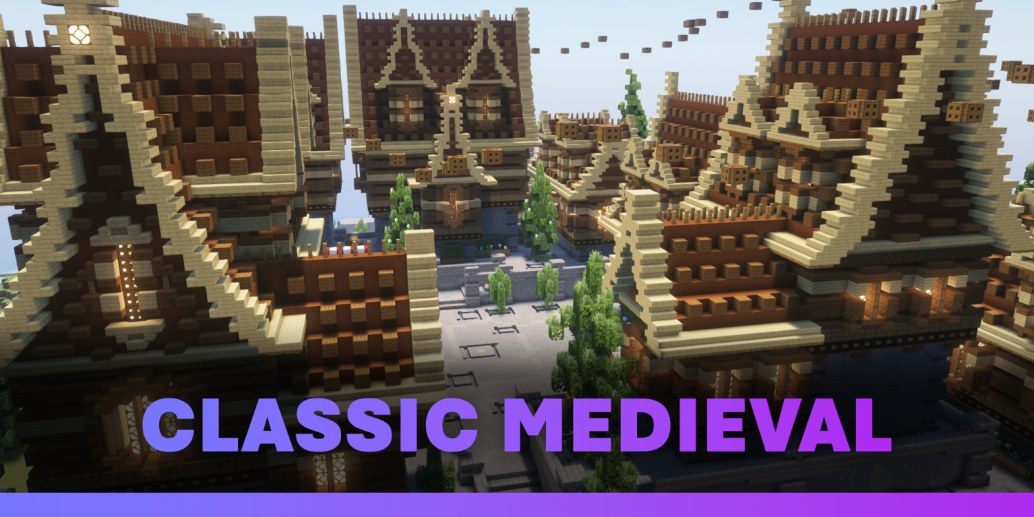 Classic Medieval - Server Spawn on voxel.shop - Minecraft Builds