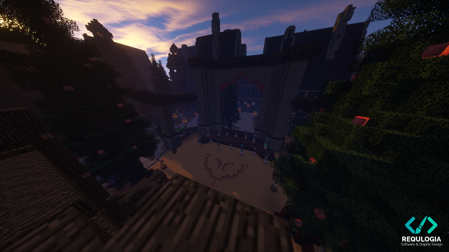 HUB/LOBBY - Medieval Forest Map on voxel.shop - Minecraft Builds