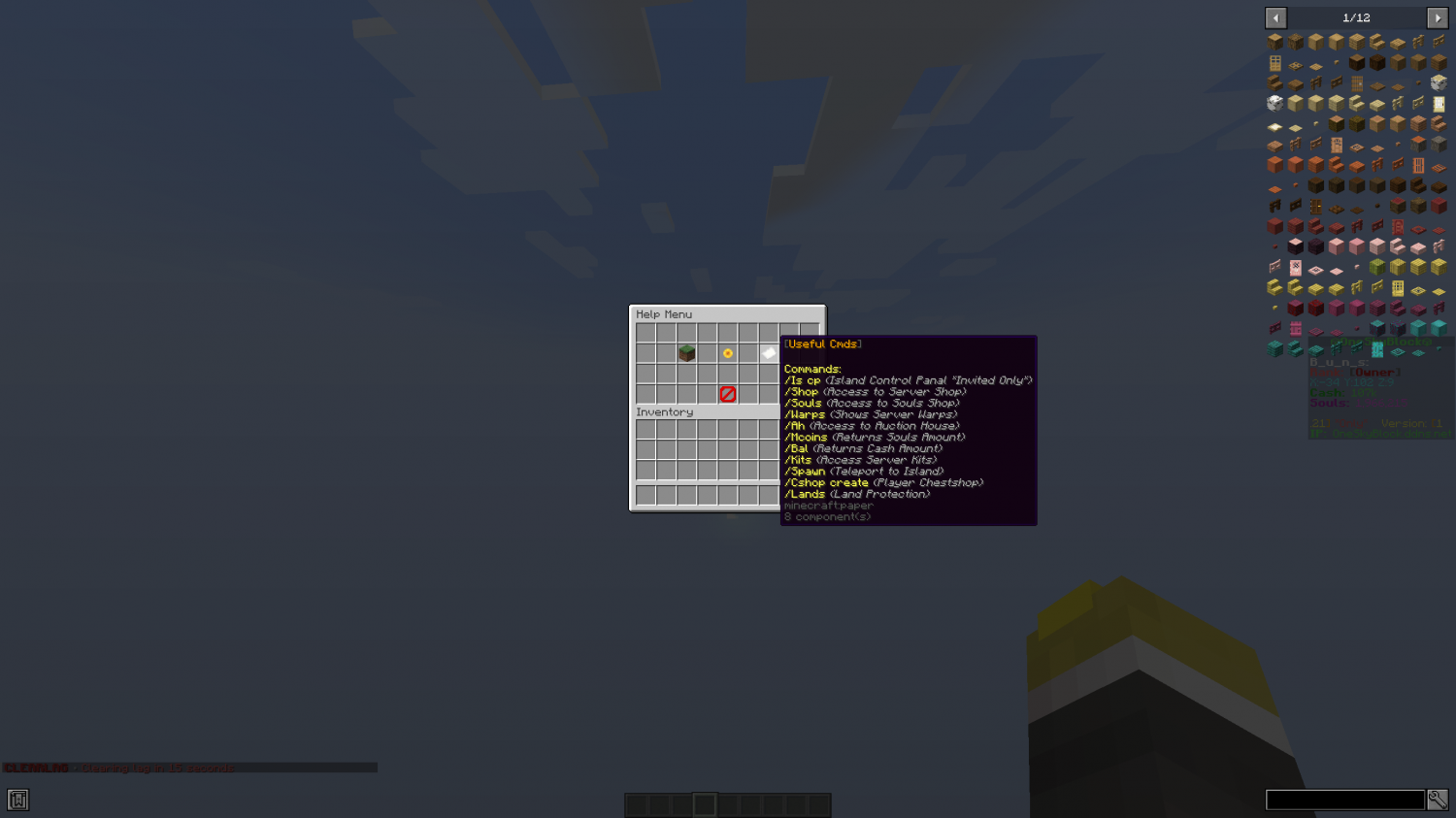 OneSkyBlock Premade 1.21 Server on voxel.shop - Minecraft Setups