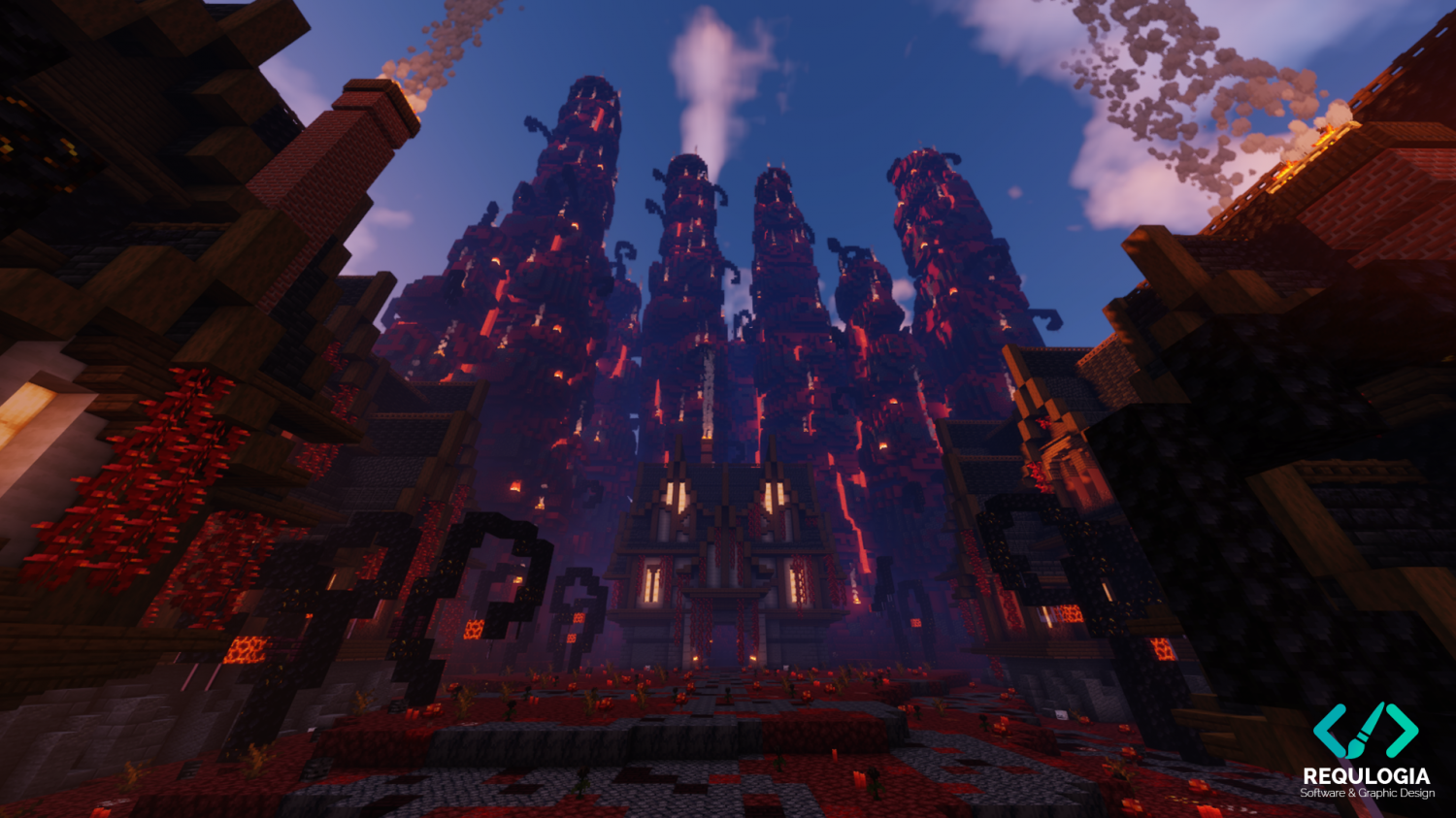 BOSS/AUTH SPAWN - Hell Map on voxel.shop - Minecraft Builds