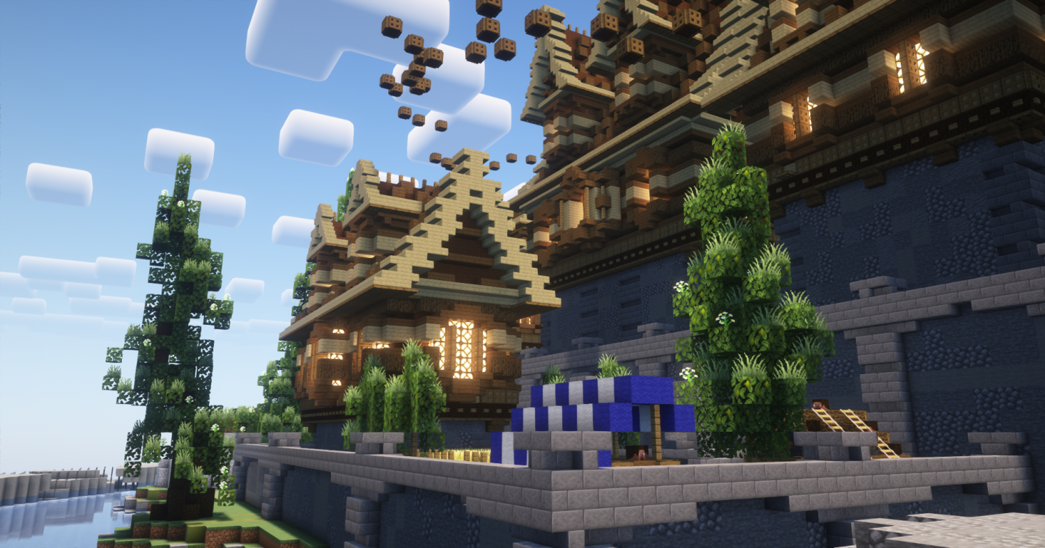 Classic Medieval - Server Spawn on voxel.shop - Minecraft Builds