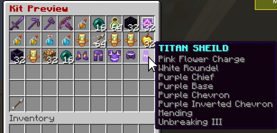 PlayerKits2 GUI Config on voxel.shop - Minecraft Configurations
